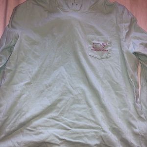 vineyard vines long sleeve hoodie shirt
